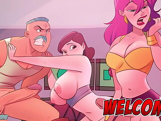 Midnight surprise! A shemale, futagirl surprise! Futanari comics