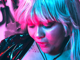 Morrigan & the Substance - Latex, Pantyhose Stuffing & Foot