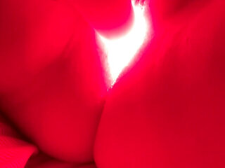 Red Light Dildo Play