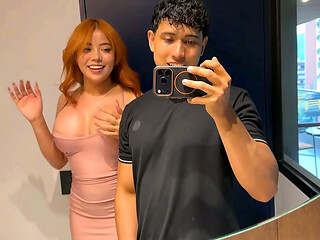 Having sex with a STRANGER in the restaurant'_s PUBLIC restroom!