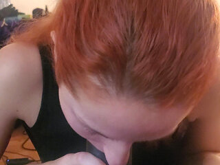 Lucianna Lucci Sucks on Monster BBC!