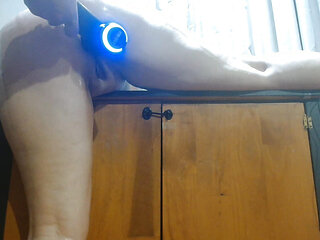 Getting Anal Fucked with Toys by Friend