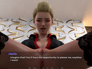 Moving Down: husband eats his dominant wife's pussy under her desk in the office ep.44