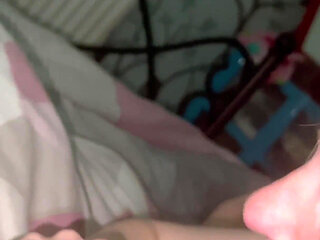 Girlfriend giving me a blowjob