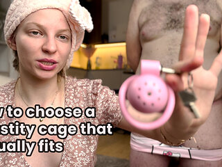 Chastity tutorial - how to choose a chastity cage that actually fits - part 2