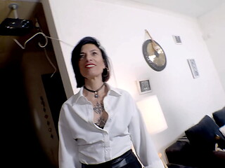 Casting of Elora Mancini French Milf turns in hard threesome with Nikao and Terry Kemaco