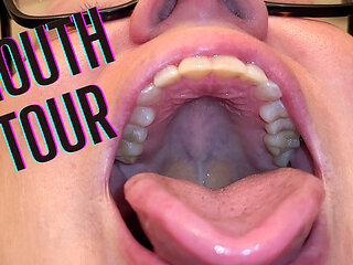 Mouth Tour with a Bottom Retainer