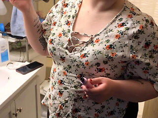 Married Interracial Couple Have Some Fun Outdoors