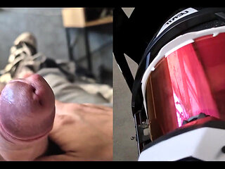 I Jerk off Wearing a Helmet