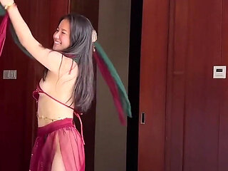 Lulu Wild Xoxo - Exotic Belly Dancer Dress Close up Blowjob and Creampie