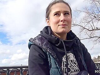 Real College Teenage 18+ Lara Fox I Pickup And Rough Hump I Street Casting - Casting