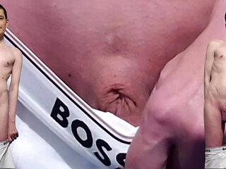 No cock when micropenis is soft. Petite girl body with nothing between girl legs