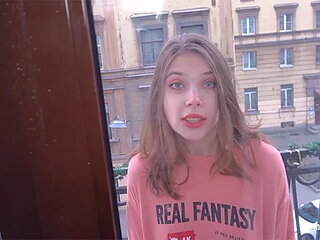 Deep Throat and Hard Fuck from an Extreme Girl Neighbor - Pov 4k