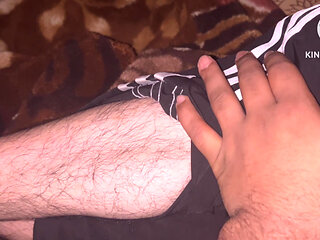 Straight Friend Big monster Cock First time He allow me to play