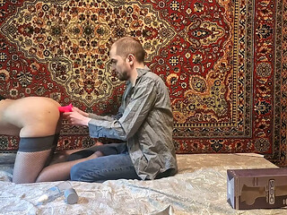 Anal big dildo masturbation russian amateur homemade