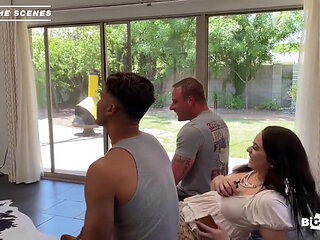 Bts Bubble Butt Maximus Kelly Before He Fucks Latin Stud Juan Lucas and Latina Luna Lopez!