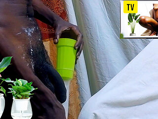 How I fucked and enjoyed sexual moment with a condom filled with water and orgasms while watching wet hot pussy masturbating!