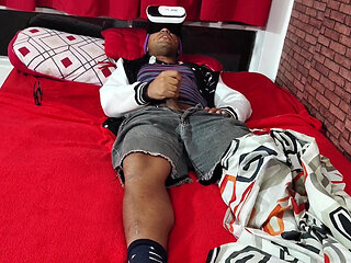 Entiado Com culos Virtual Se Masturba Sua Madrasta Pego