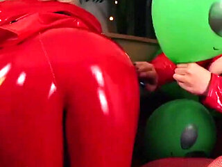 Foot Fetish Lesbians Latex - Arya Grander