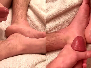 Worship My Cum Splattered Feet