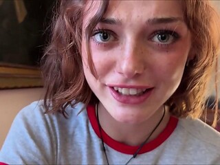 Psychedelic Trip Sparks Taboo Stepsister Encounters with Tiny Brunette Teen in Forbidden