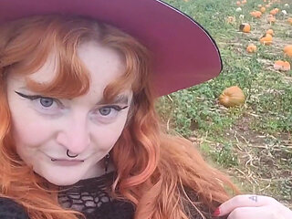 More of me being silly with pumpkins