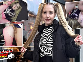 German Scout Butt Fucking Casting Crystal White