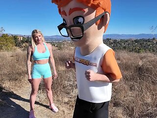 Taylor Wild enchants with massive, blonde sensual charm