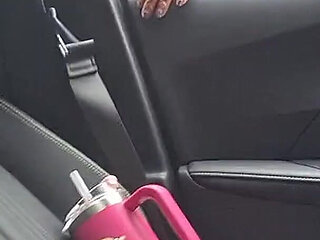 Flash Cock to a Girl in the Car!