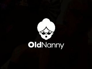 OldNanny - Horny Stud Fucks Mature Granny By The Pool