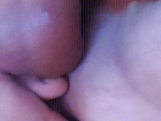 Lying in Bed Playing with My Asshole with a Dildo It's so Nice Waiting for a Wet Hole