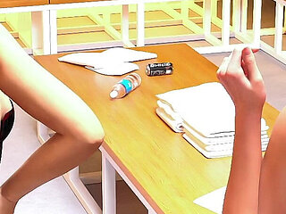 Anna Exciting Affection College Day 1