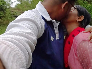 Desi Village Sex: Indian Bhabhi Permi Pooja Fucked in Jungle by Husband