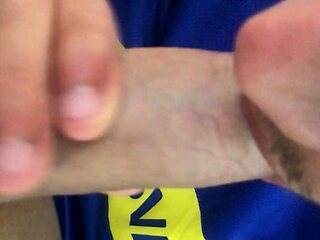 Public amateur blowjob for horny gays