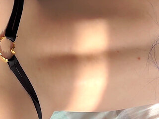 The Oil on Tits and Ass Made My Stepbrother Cum on My Face