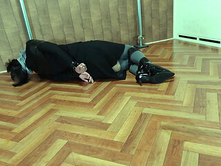 The Targeted Office Lady Was Tied up with Tape