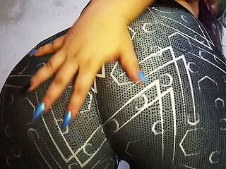 Smell my sweet yoga pants nasty boy and Jerk off for me small dick