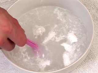 Blonde Babe Gets Her Pussy Shaved Smooth for Wild Fuck