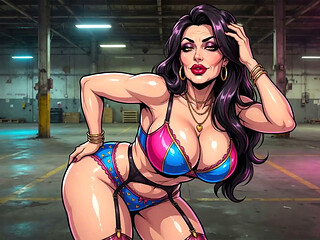 Sexy Huge Boobs Animation