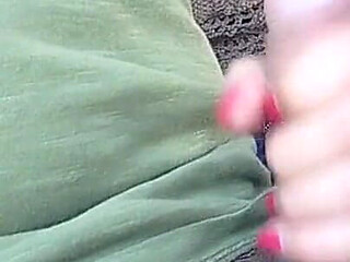 On the Bus a Stranger Helps with a Handjob