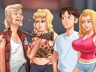 Wild cartoon adventures with sexy scenes and big boobs starring Misskitty2k