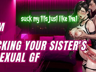 Fucking Your Sister's Bisexual GF - Audio -