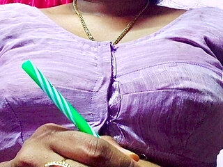 Indian husband dominated his sexy wife