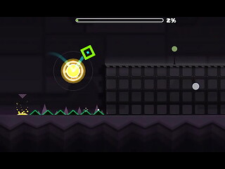 Nivel de geometry dash me folla duro