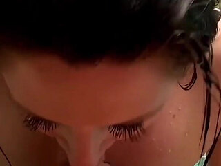 Hot Babe Samantha Bentley Takes Bwc Balls Deep in the Swimming Pool