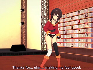Preview: Megumin Cosplayer&rsquo_s Intimate Exploration Begins