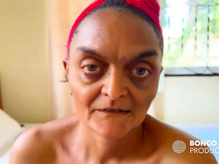 Horny Granny Sucks Dick and Fucks Hard - Blowjob & Cowgirl Action