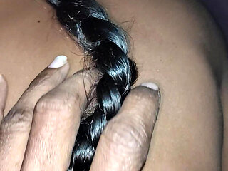 Stepbrother enjoying with married stepsister in home