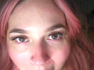 POV: on My Knees for You - Wet Lips & Slippery Skin