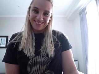 POV Wife Pegging Experience &ndash_ Sensual Blowjob, Prostate Fingering &amp_ Strap-On Cumshot